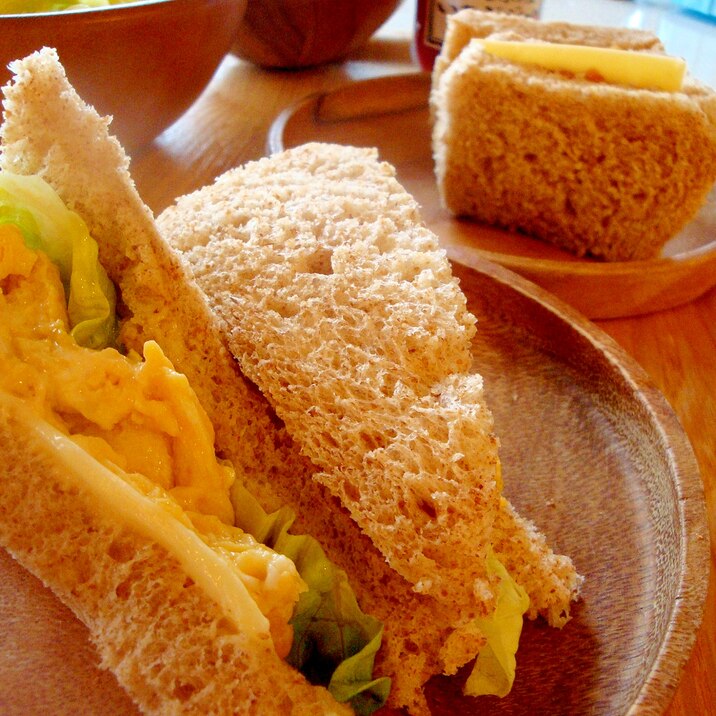 Hbで サンドイッチ用食パン レシピ 作り方 By さっち917 楽天レシピ